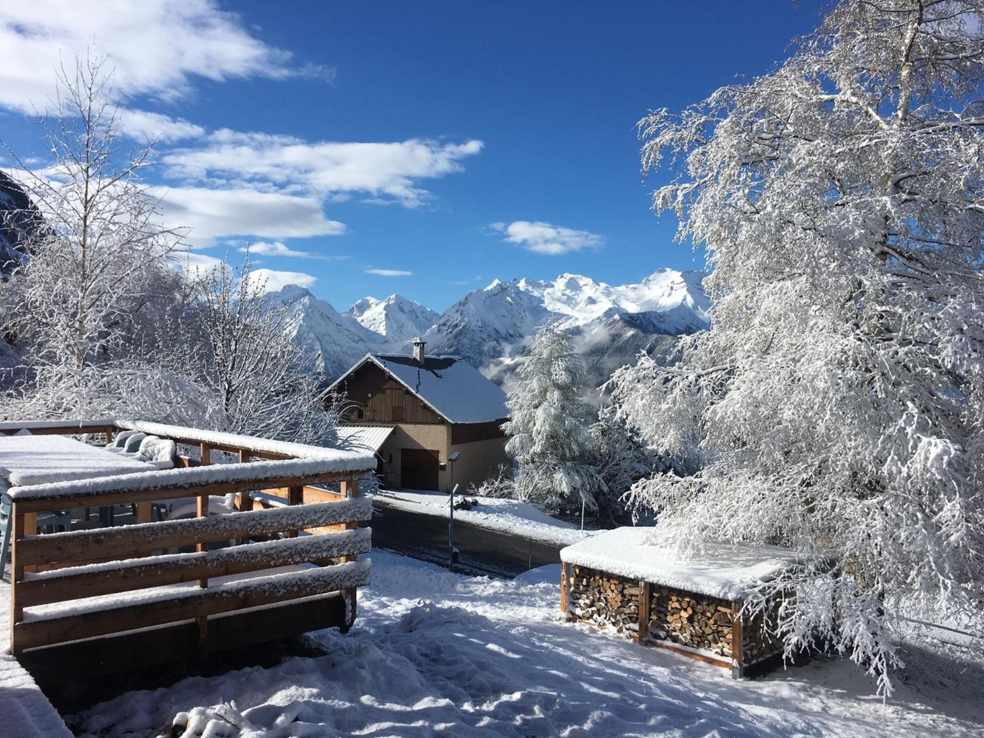 Chalet Rouge Ou Blanc Villard-Reculas Экстерьер фото