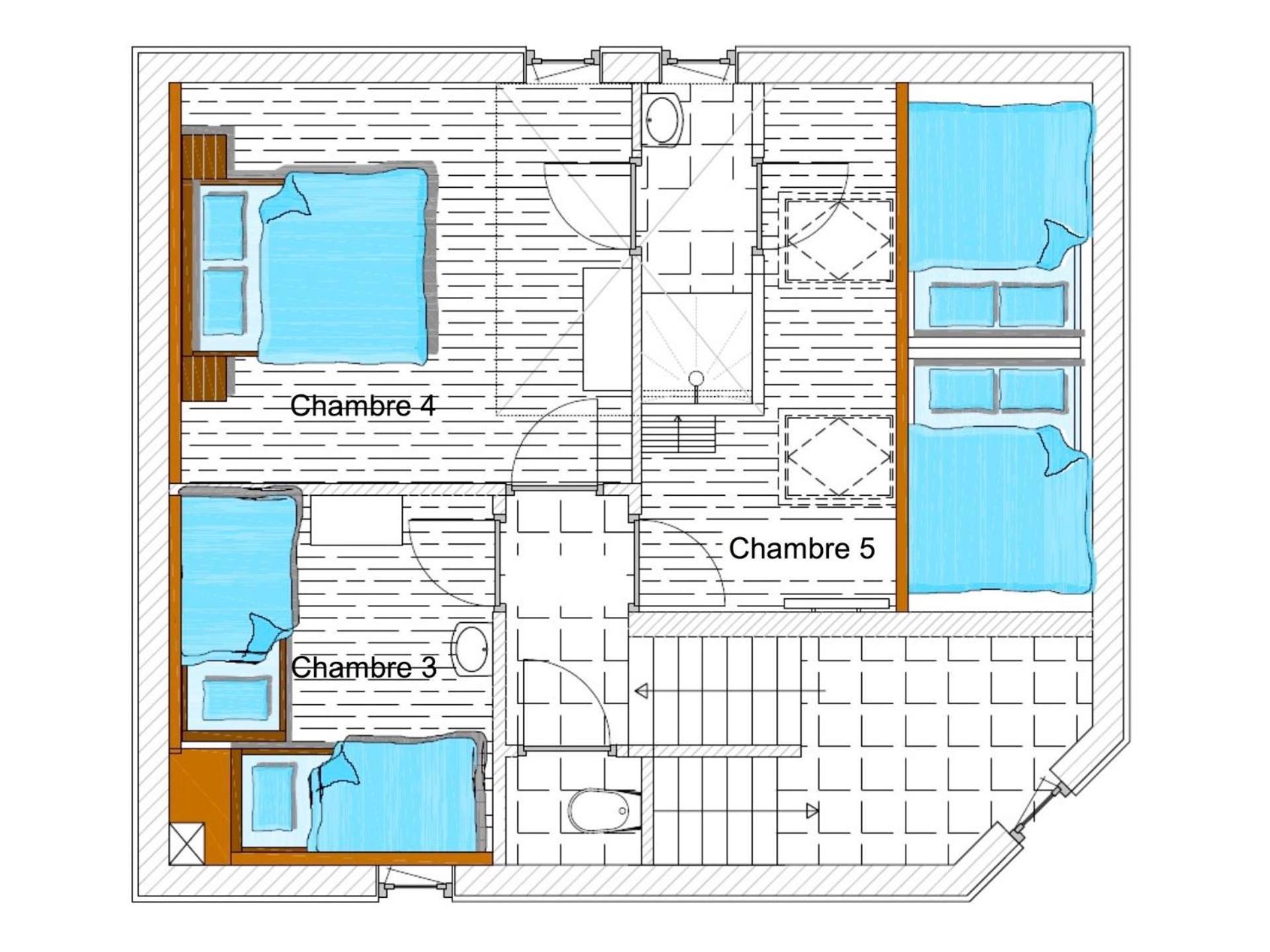 Chalet Rouge Ou Blanc Villard-Reculas Экстерьер фото