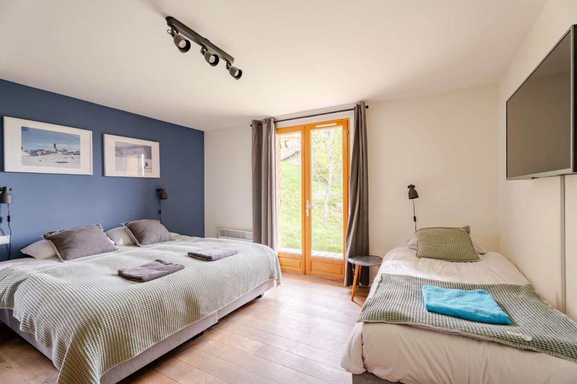 Chalet Rouge Ou Blanc Villard-Reculas Экстерьер фото