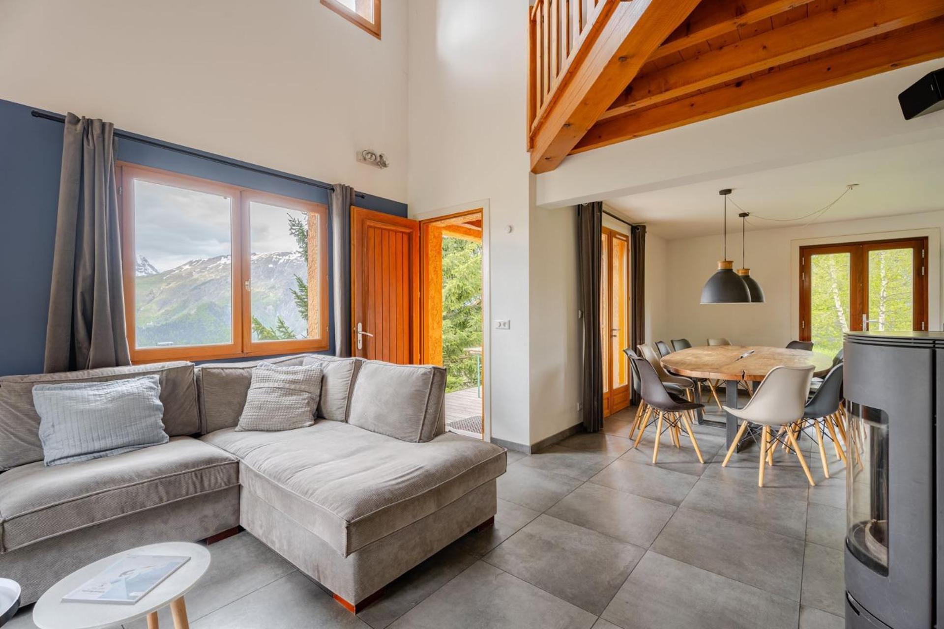 Chalet Rouge Ou Blanc Villard-Reculas Экстерьер фото