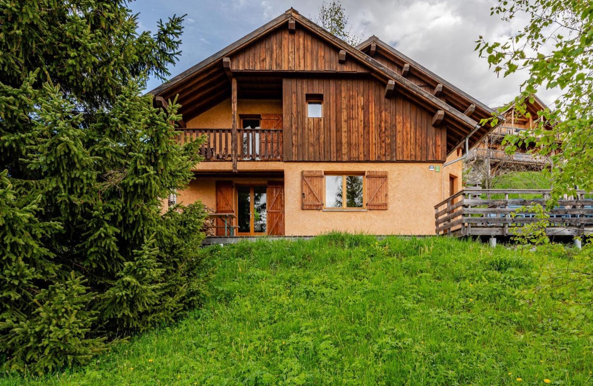 Chalet Rouge Ou Blanc Villard-Reculas Экстерьер фото