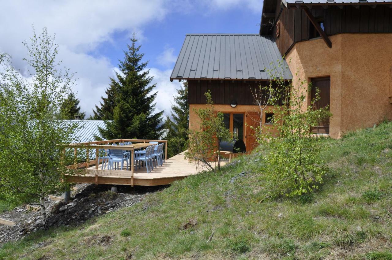 Chalet Rouge Ou Blanc Villard-Reculas Экстерьер фото